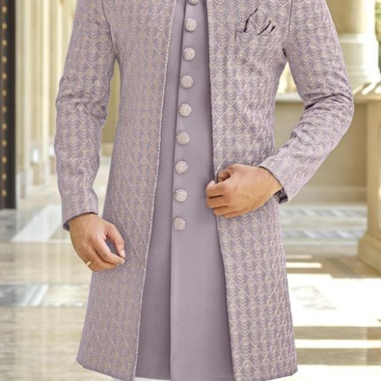 Buy Mens Indian Latest Design for Lavender Colour…